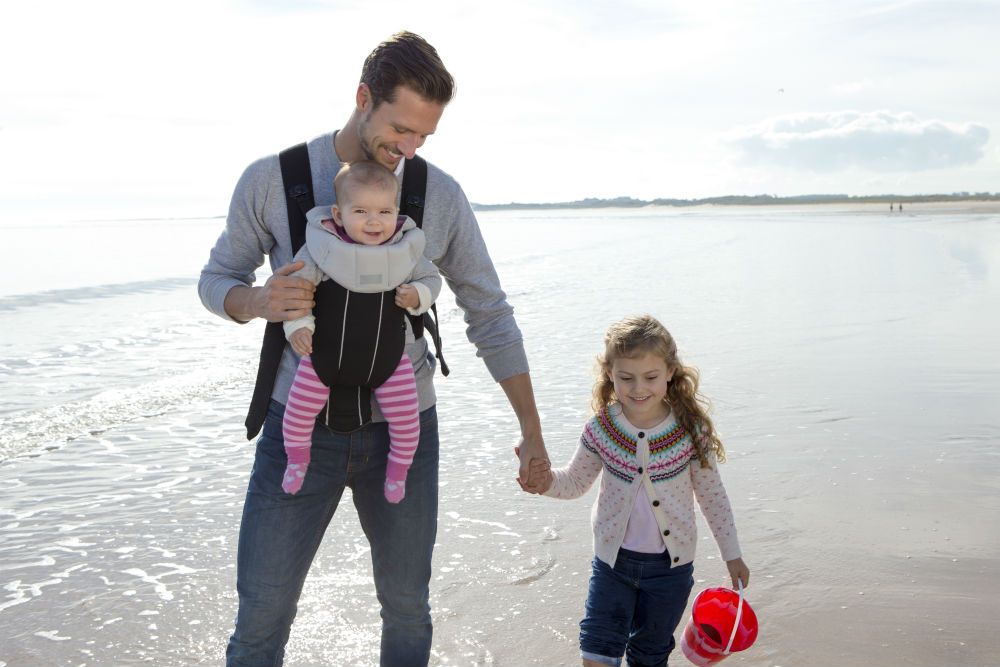 Collection of best baby carriers showing wraps and soft-structured options