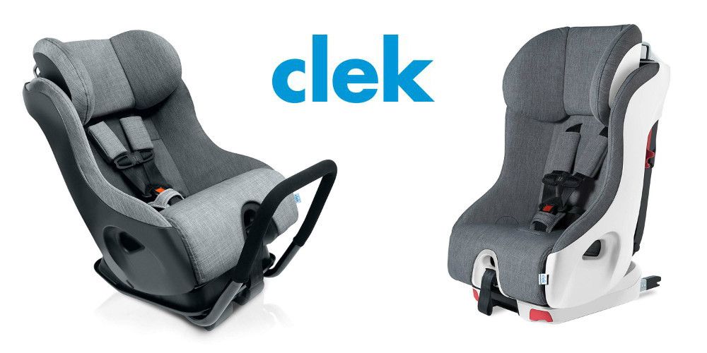 Clek Foonf and Fllo convertible car seats side by side comparison
