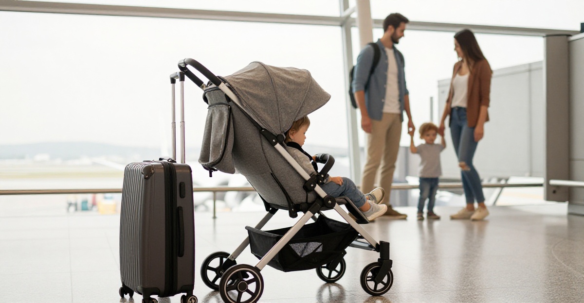Flying with a Baby or Toddler? Meet Your New Favorite Carry-On Stroller