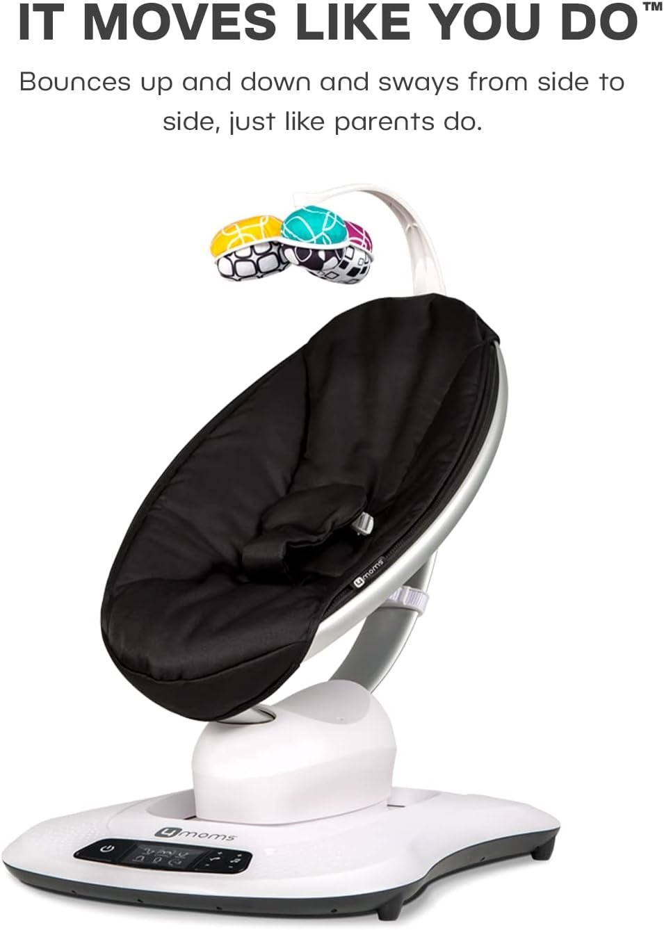 4moms mamaRoo4 baby swing with Bluetooth