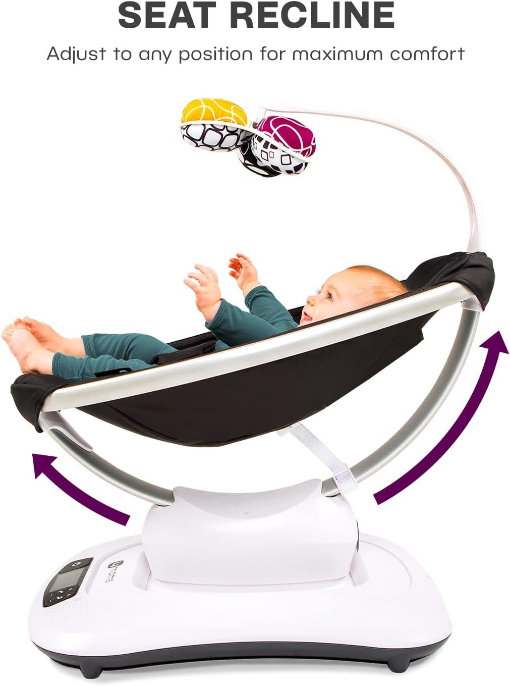 4moms mamaRoo4 baby swing with Bluetooth