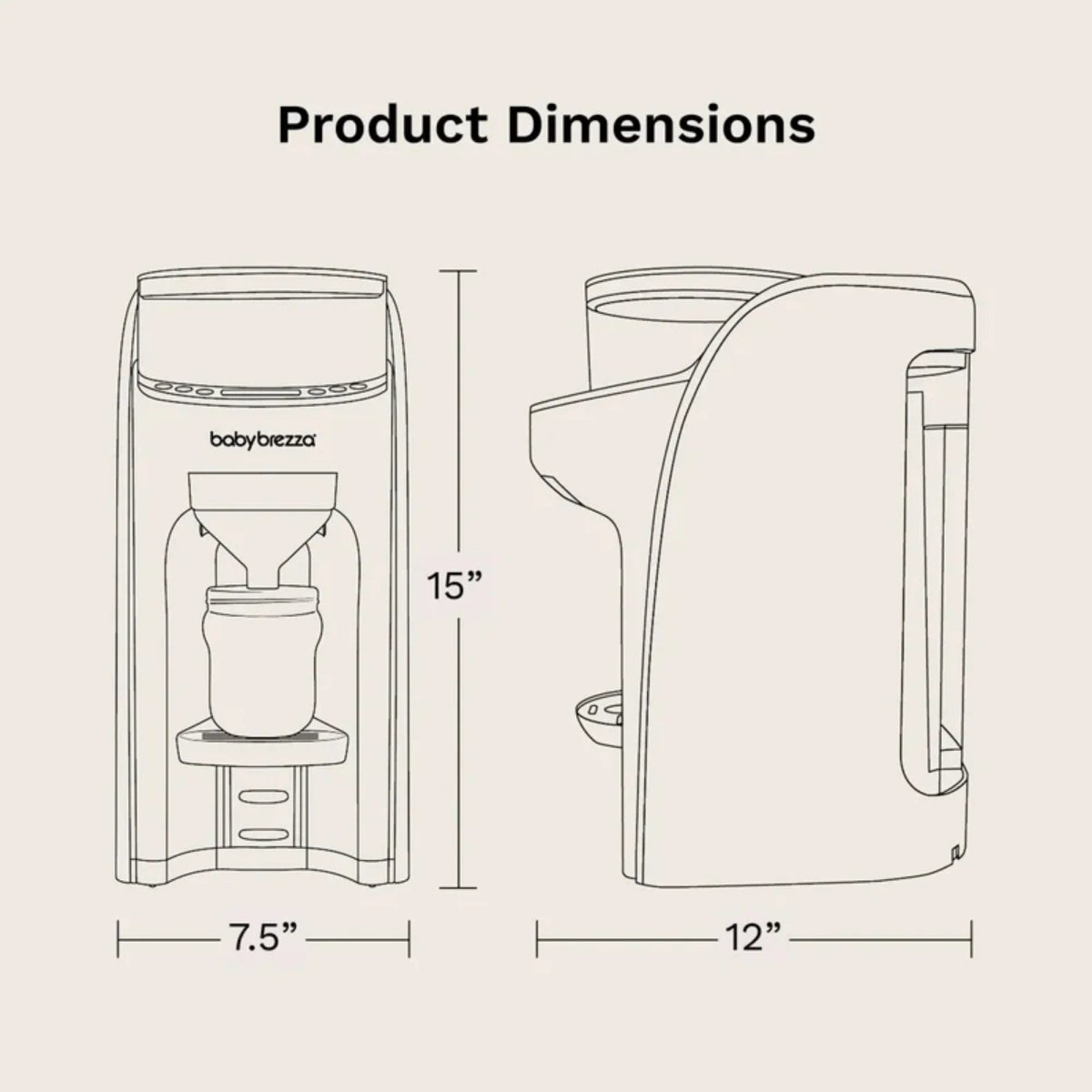 Baby Brezza formula maker