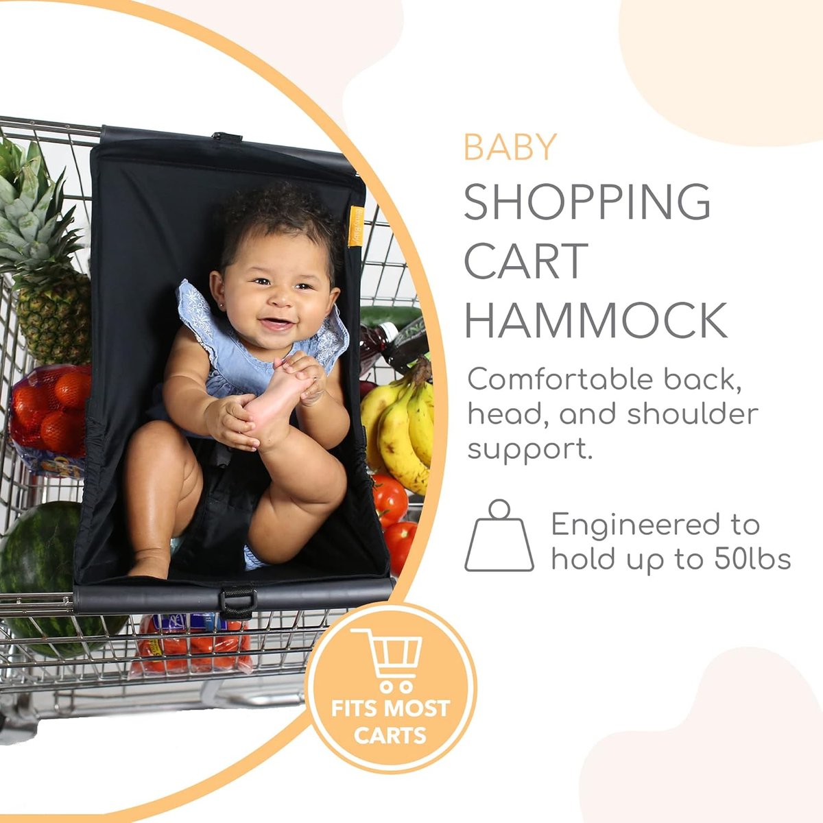 Binxy Baby shopping cart hammock
