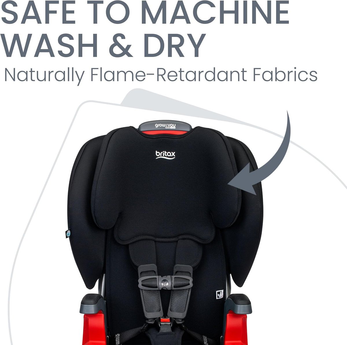 Britax Grow With You ClickTight Plus with premium fabrics