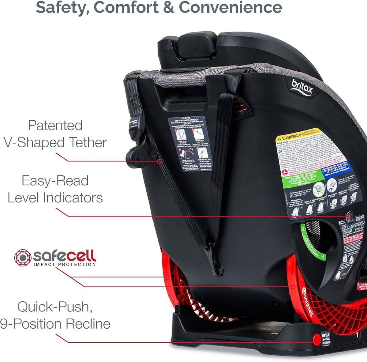 Britax One4Life ClickTight convertible car seat in Cool Flow teal
