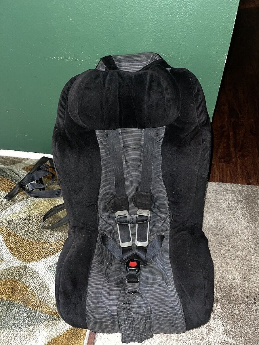 Britax Traveller Plus special needs car seat in black with harness and head support padding