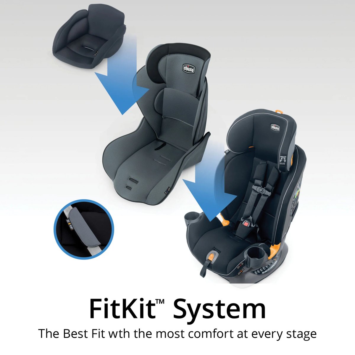 Chicco Fit4 4-in-1 car seat