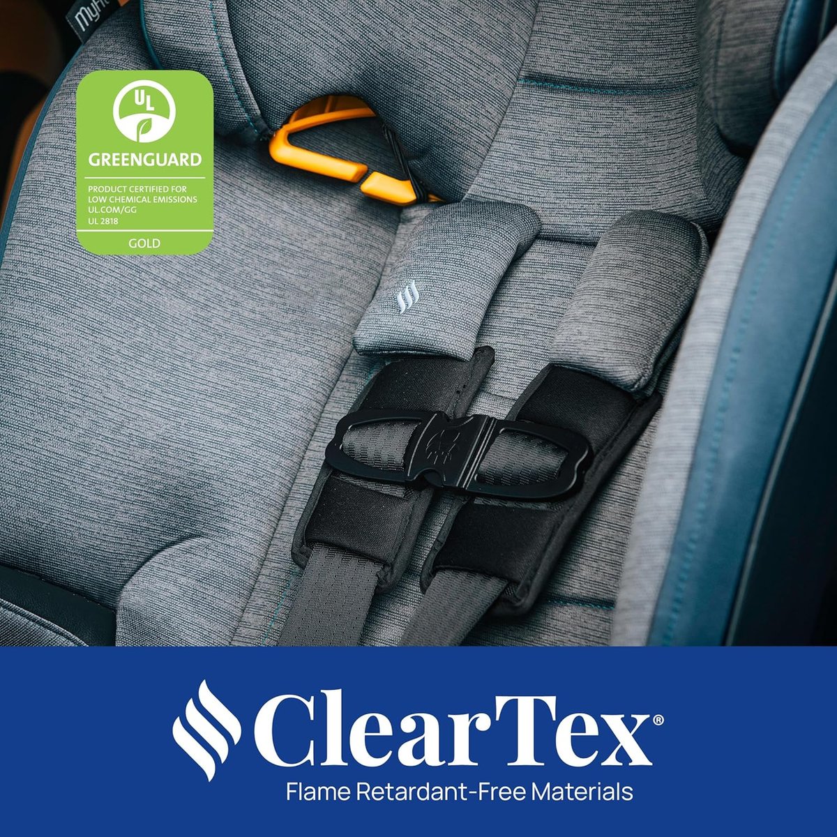 Chicco MyFit harness plus booster car seat in Gardenia