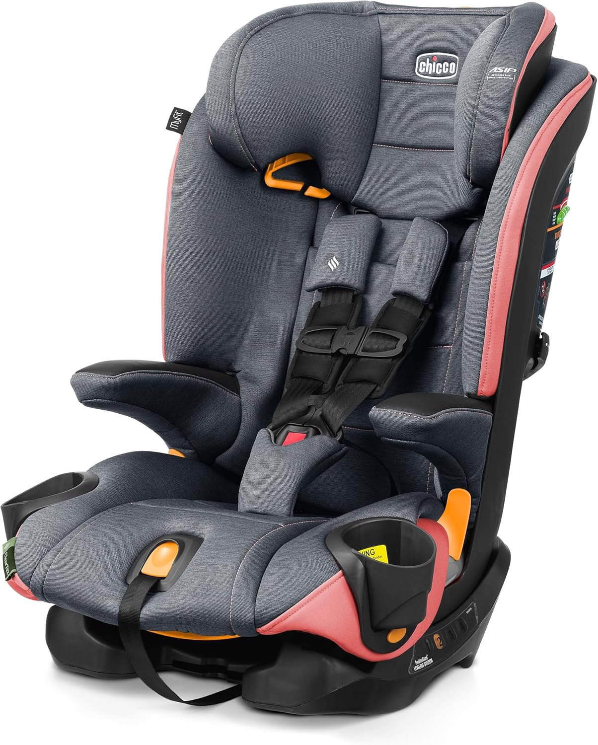 Chicco MyFit harness plus booster car seat in Gardenia
