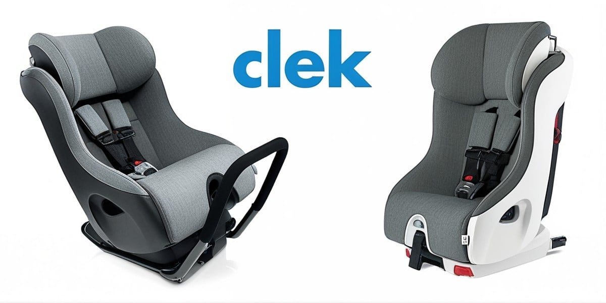 Clek Foonf convertible car seat with anti-rebound bar