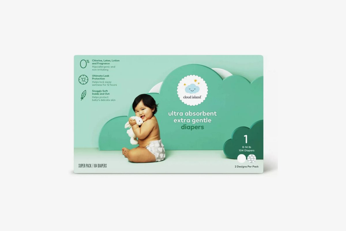 Cloud Island budget diapers