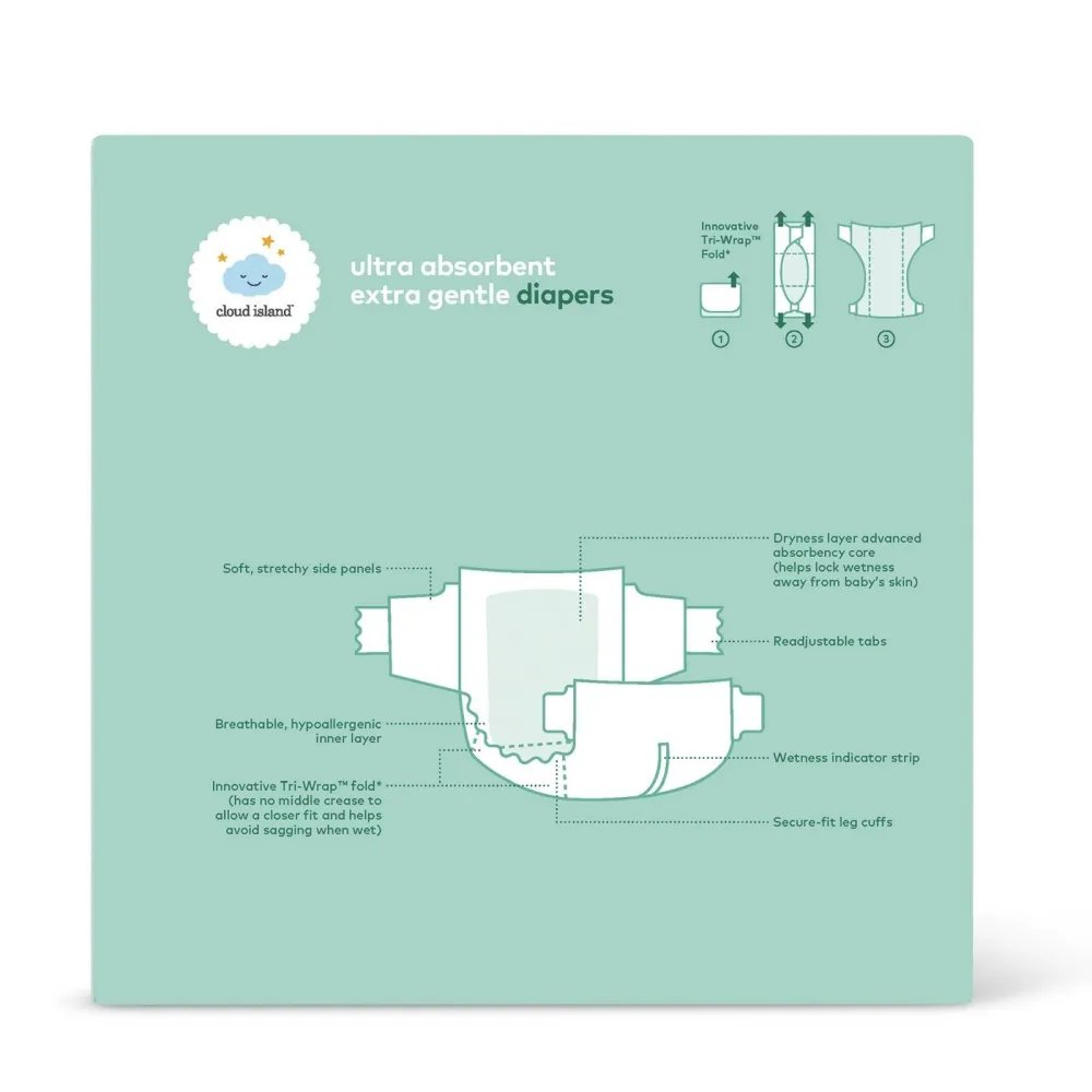Cloud Island budget diapers