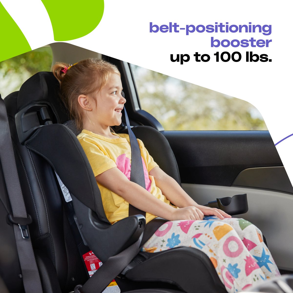 Cosco Incognito positioning booster for older kids