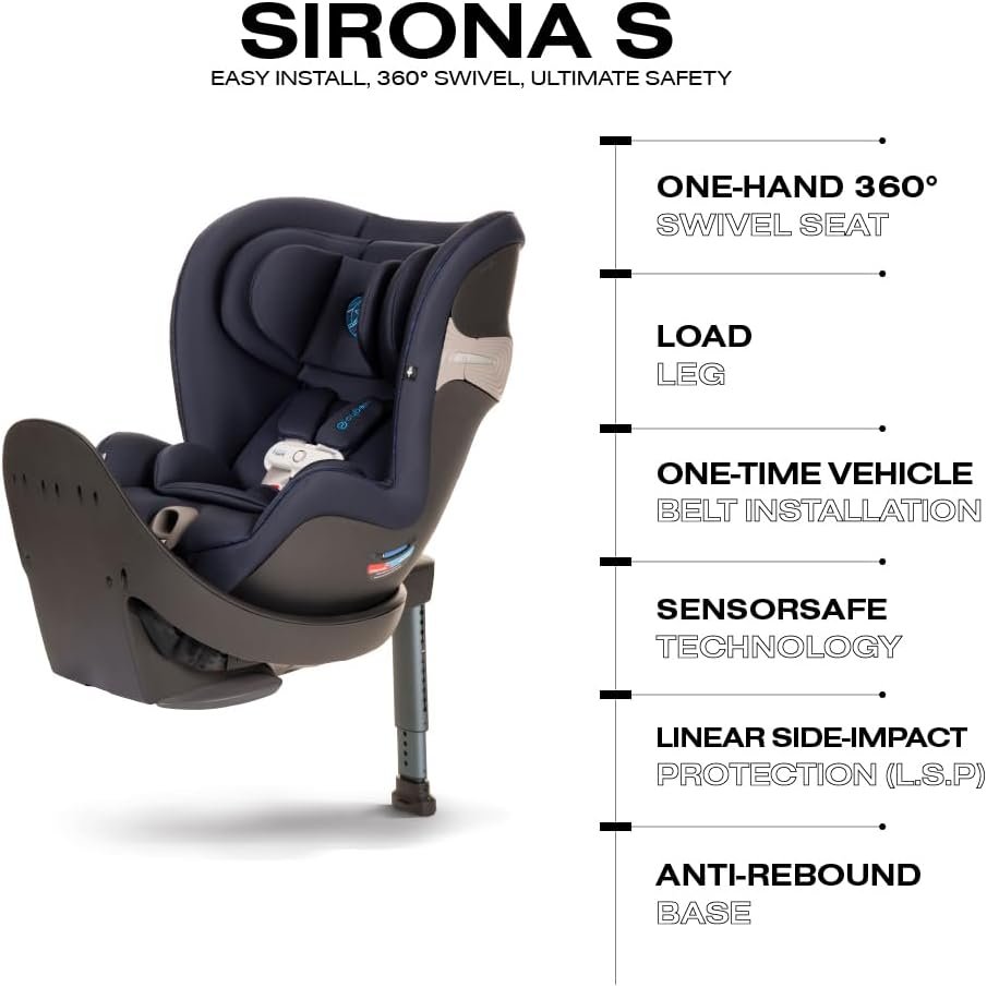 Cybex Sirona S 360 rotating convertible car seat
