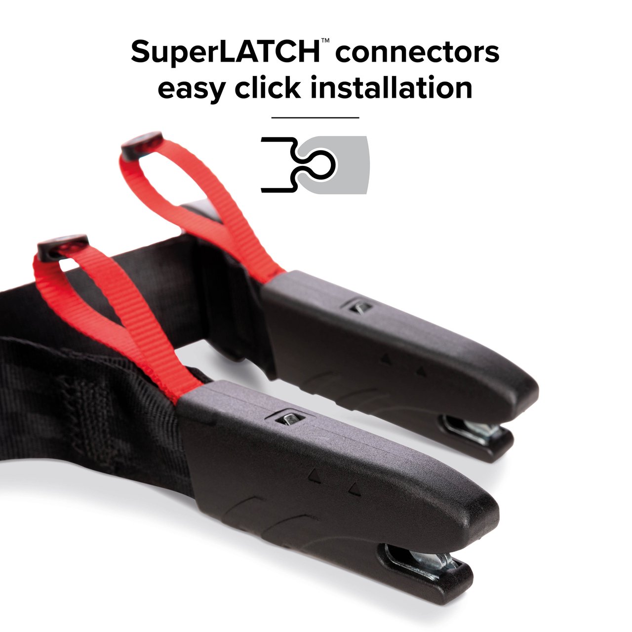 Diono SuperLATCH connector for car seat installation