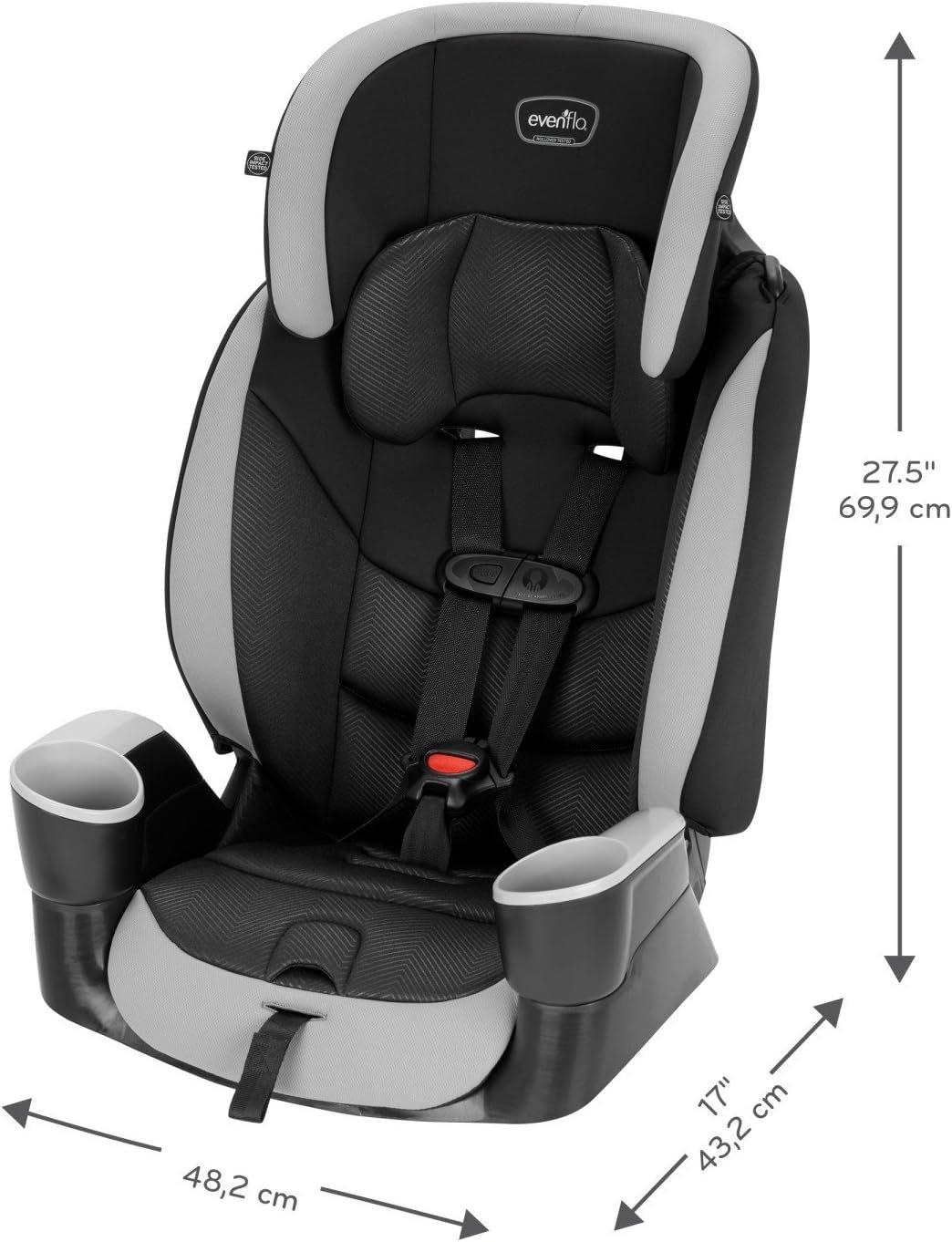 Evenflo Maestro Sport harness booster in Crestone Peaks