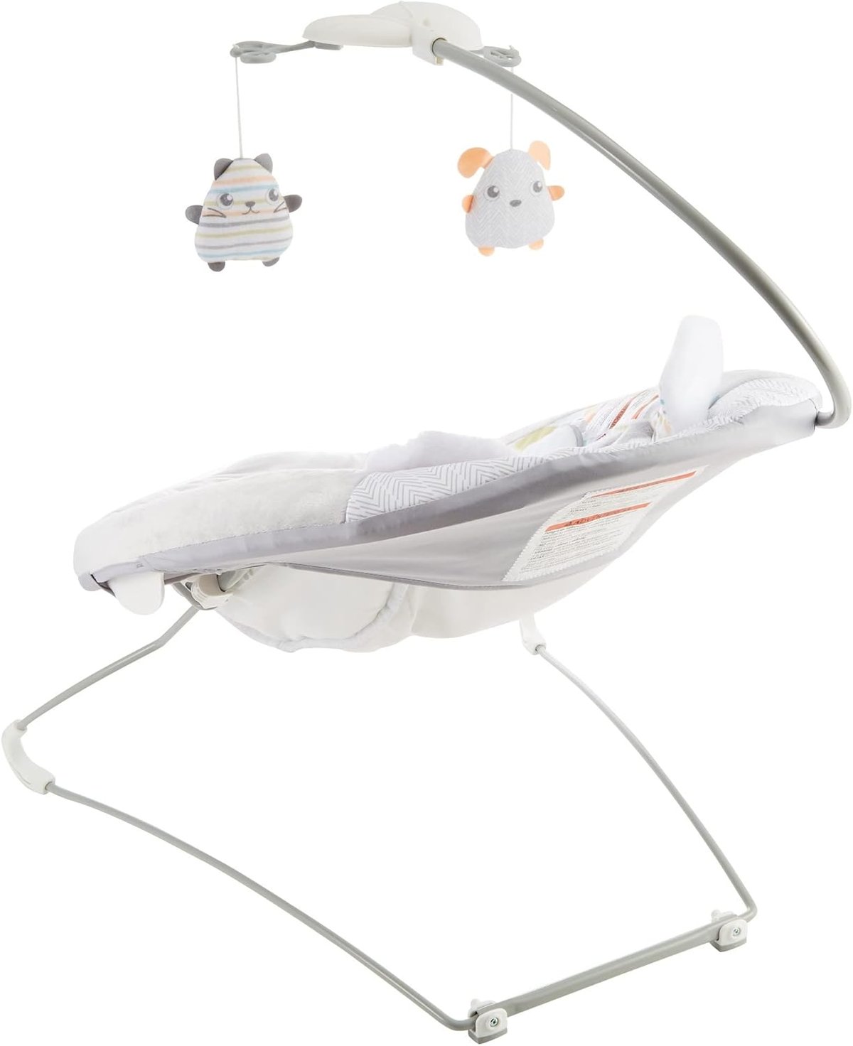 Fisher-Price Sweet Snugapuppy Dreams baby bouncer with plush toys and soft fabric