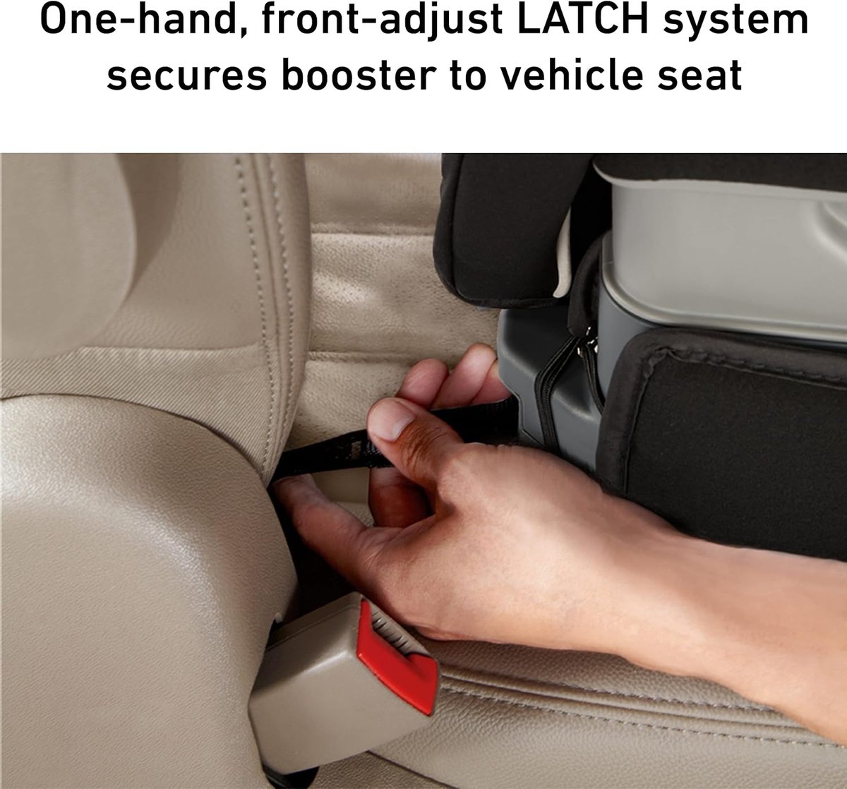 Graco Affix highback booster with LATCH