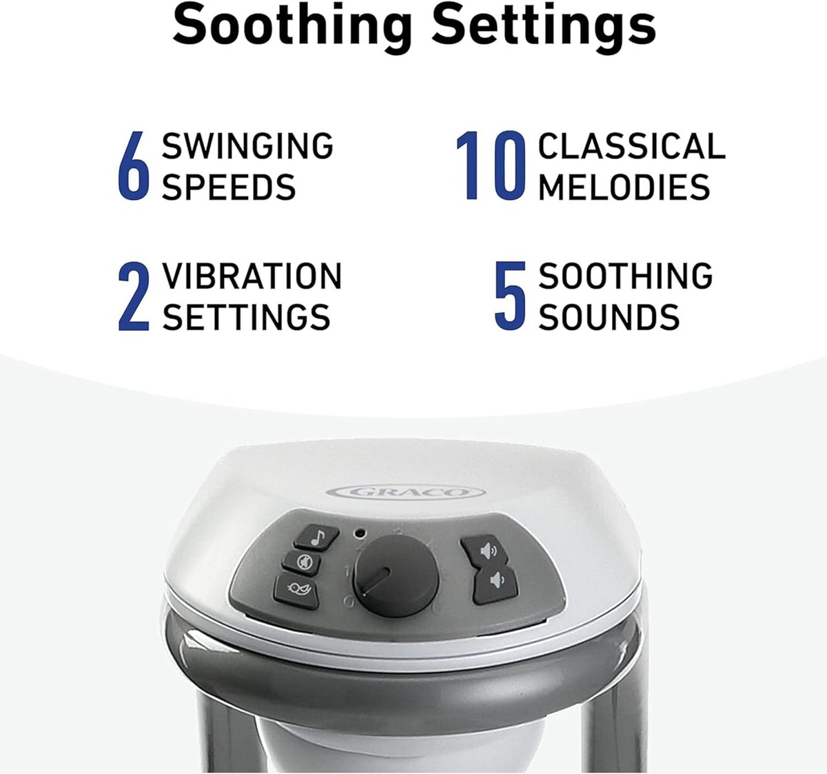 Graco DuetConnect LX swing and bouncer