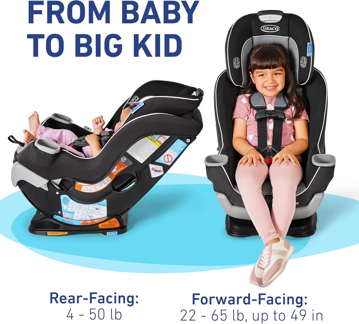 Graco Extend2Fit convertible car seat