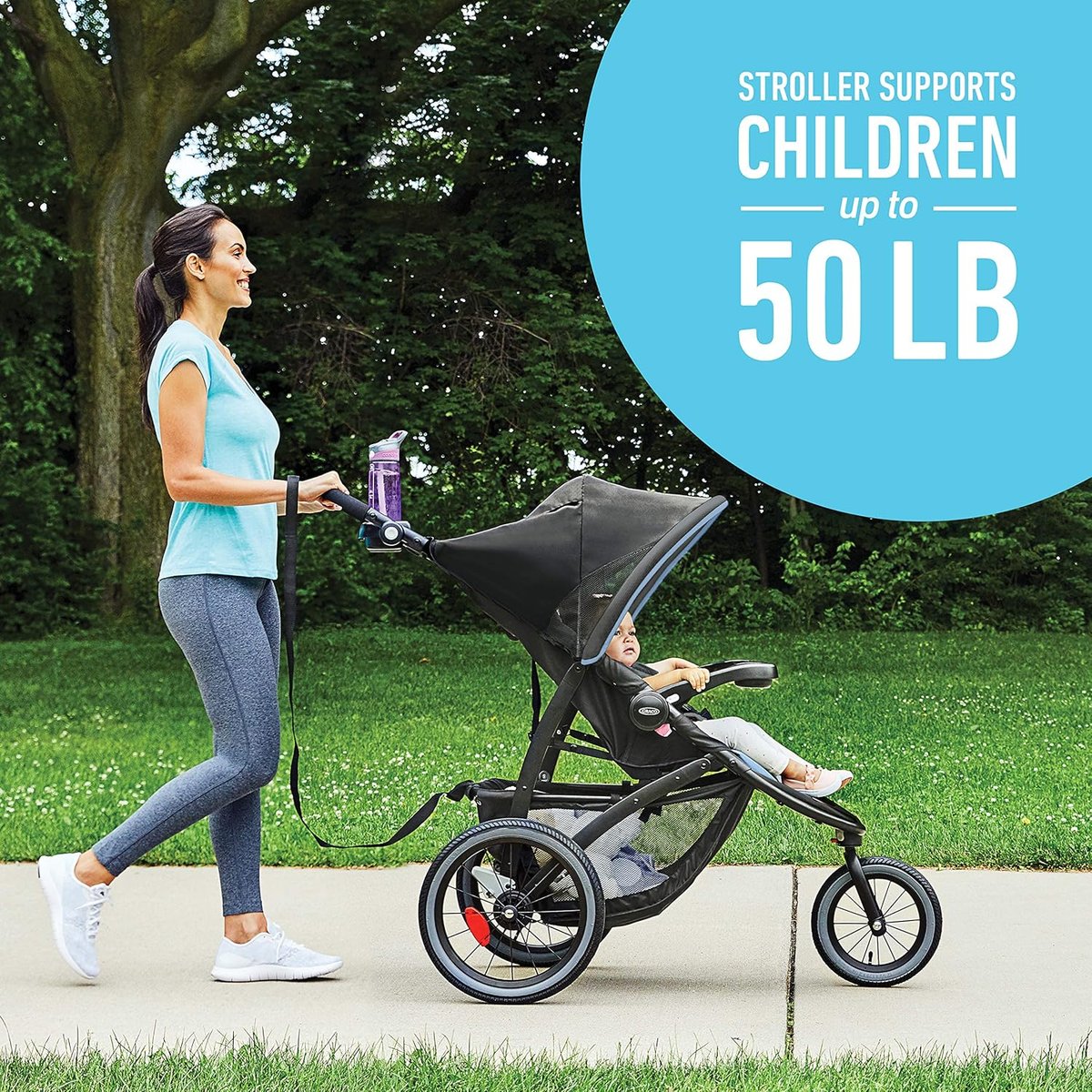 Graco FastAction Jogger LX with Click Connect in Tenley