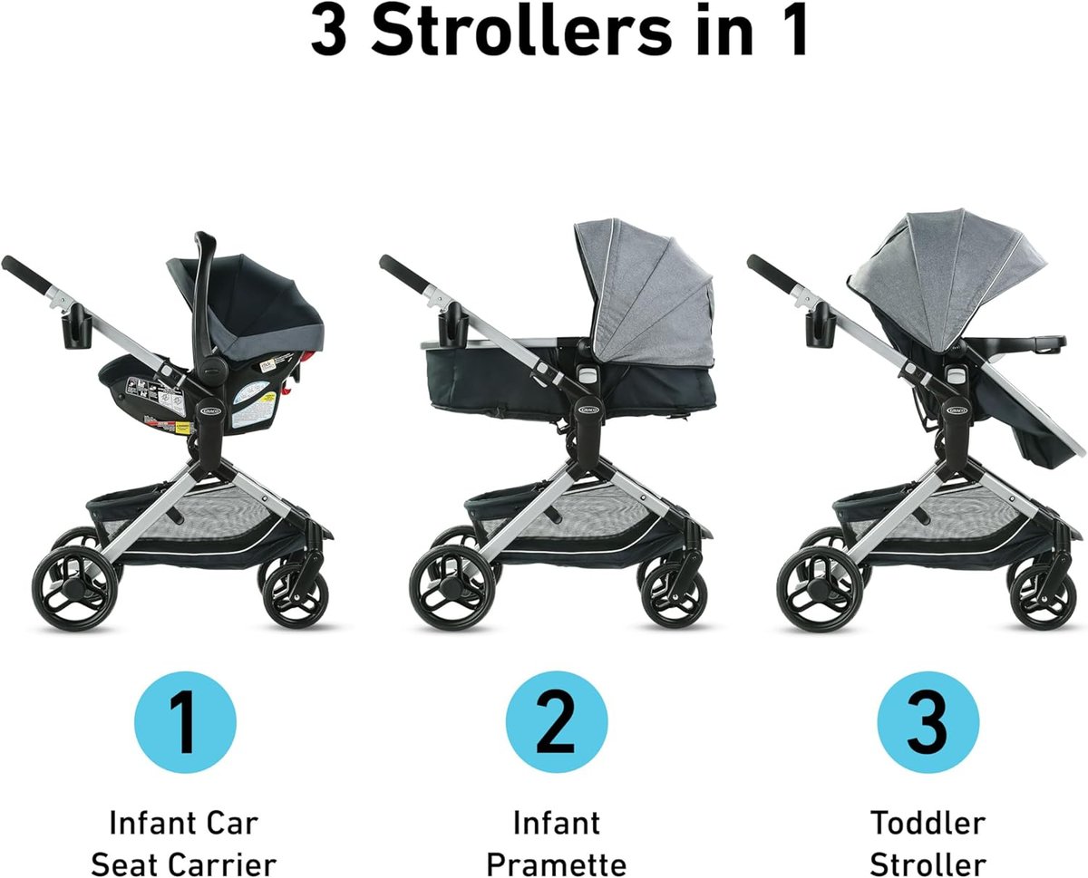 Graco Modes Nest travel system with SnugRide car seat