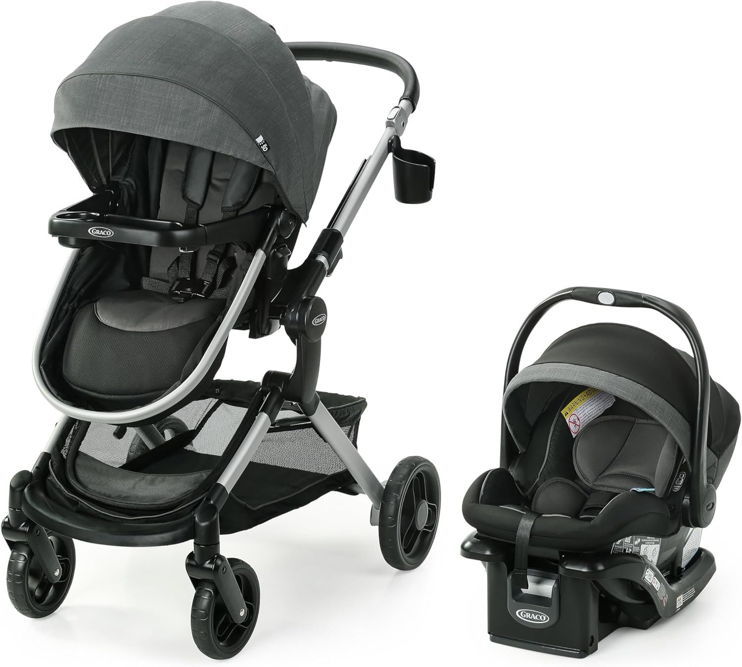 Graco Modes Nest travel system with SnugRide car seat
