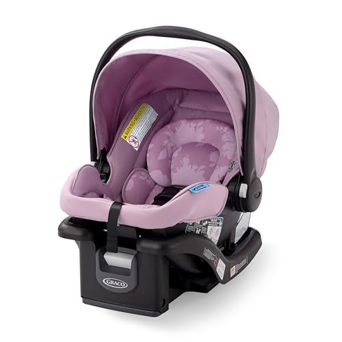 Graco SnugRide Lite LX infant car seat in Lilac Mod