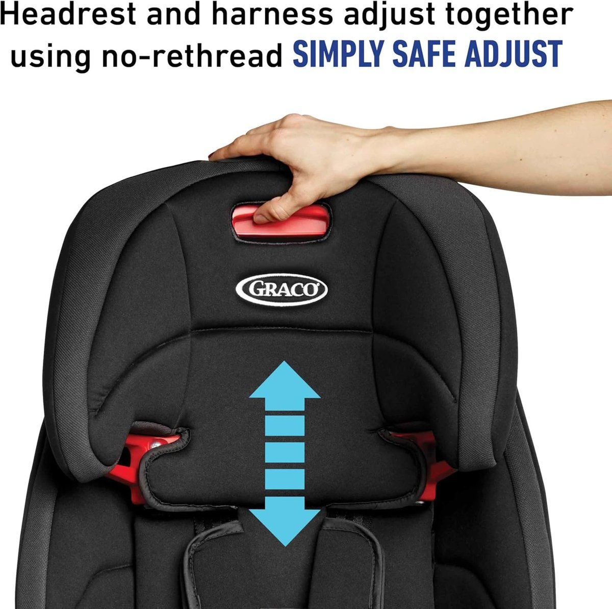 Graco Tranzitions 3-in-1 harness booster in Proof fashion