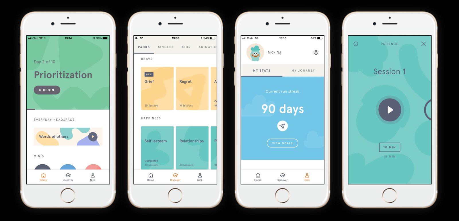 Headspace meditation and sleep app