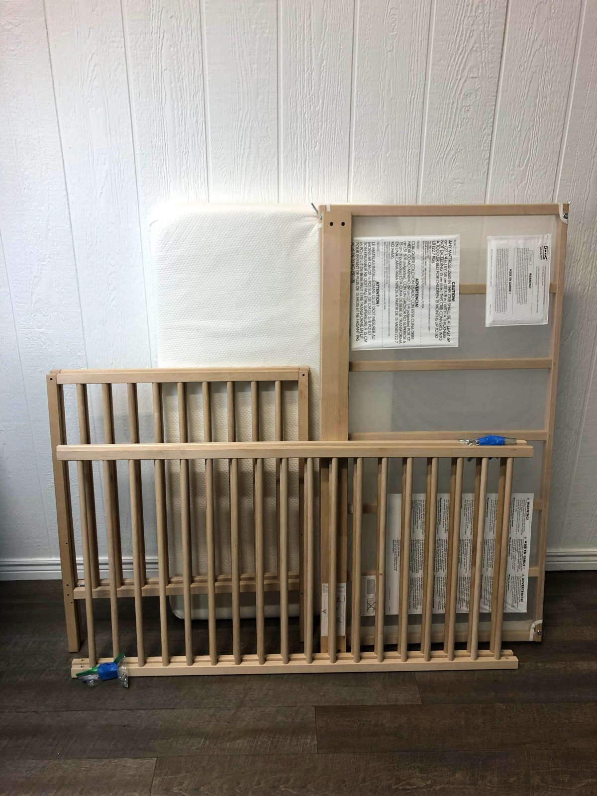 IKEA SNIGLAR affordable crib