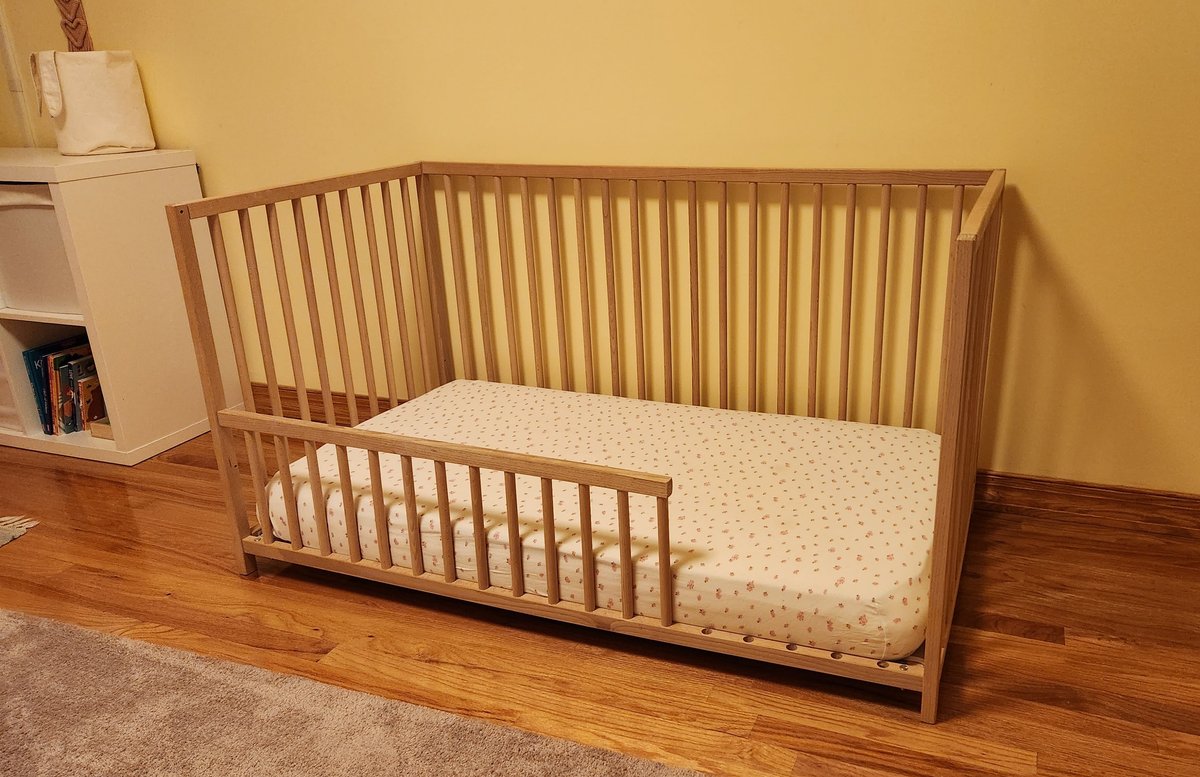 IKEA SNIGLAR affordable crib