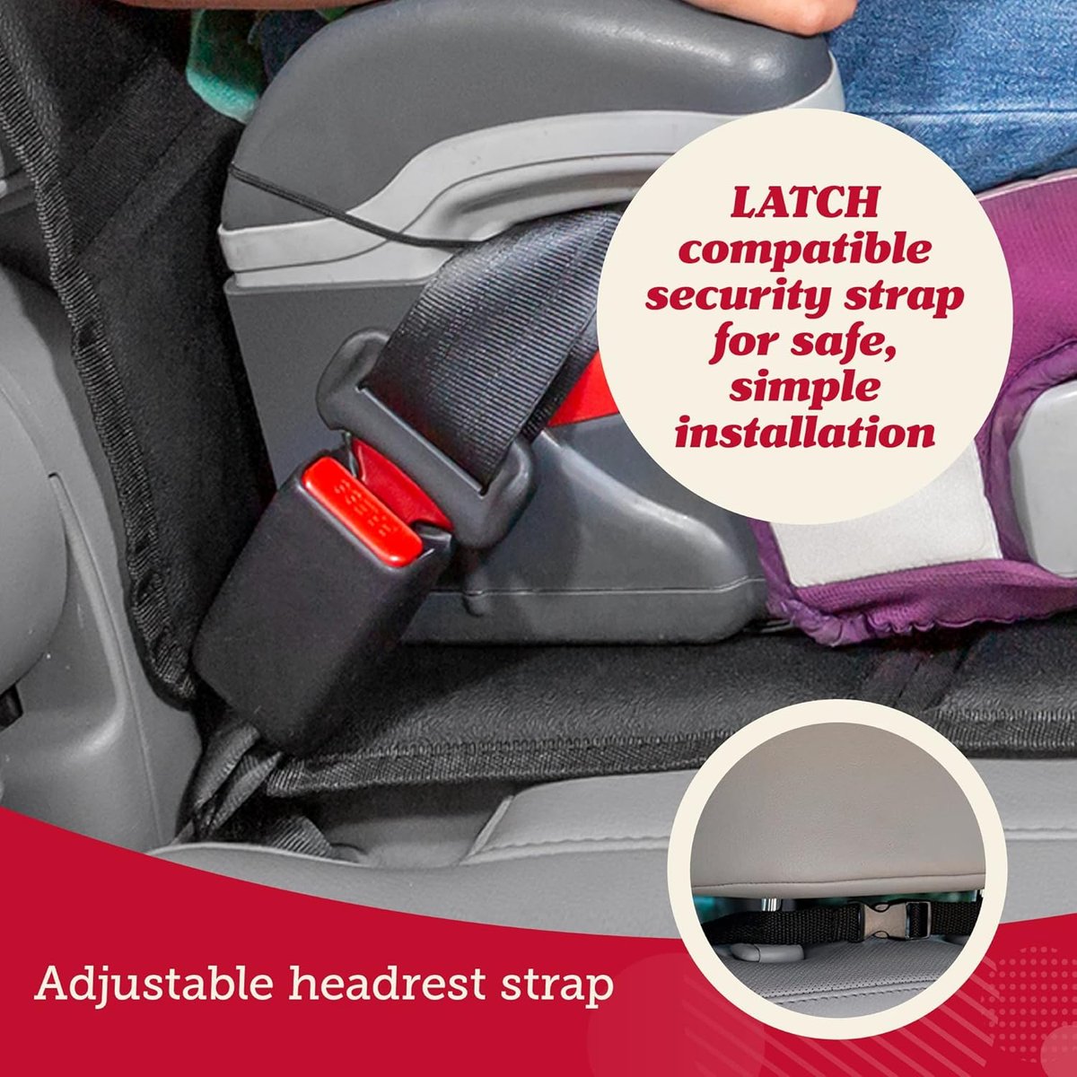 Lusso Gear premium car seat protector with thick padding