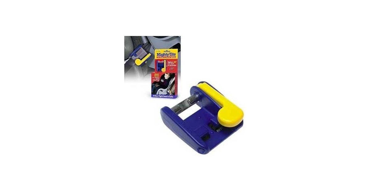 Mighty Tite car seat tightener tool for leverage