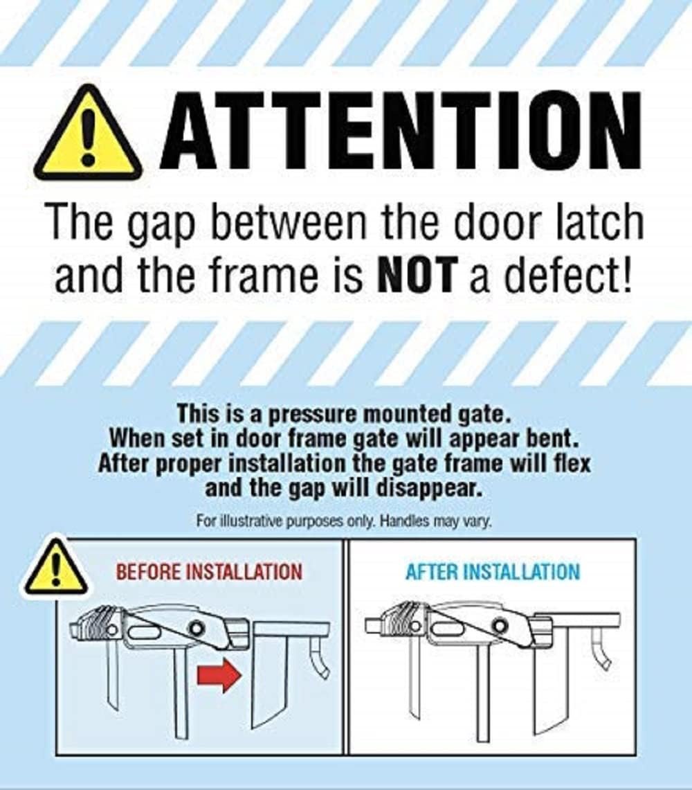 Regalo walk-through baby gate