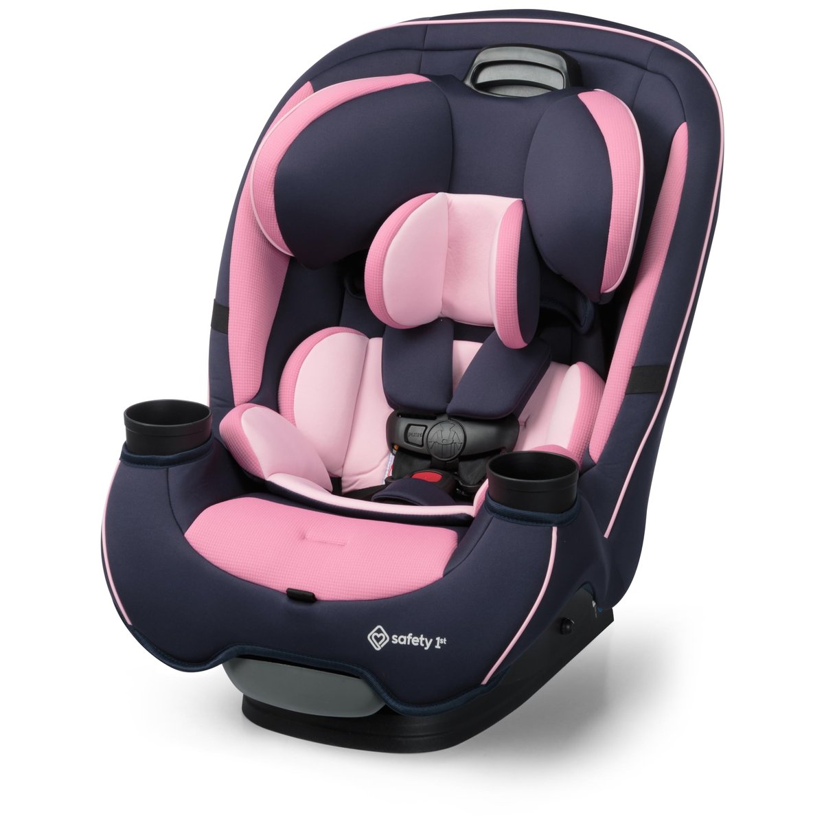 Safety 1st Grow and Go Vineyard Girl navy and pink angled view