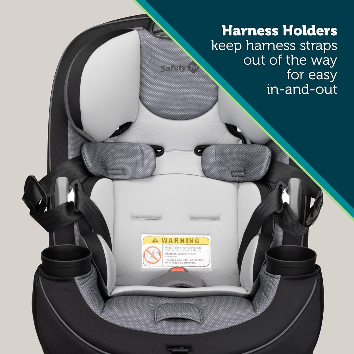 Safety 1st Grow and Go 3-in-1 convertible car seat in Carbon Ink