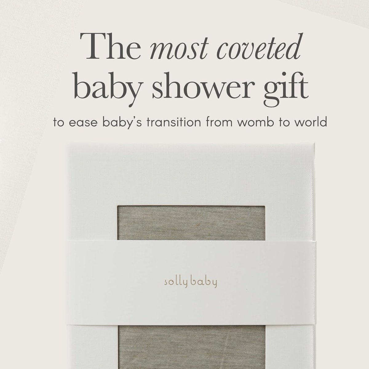 Solly Baby lightweight wrap carrier
