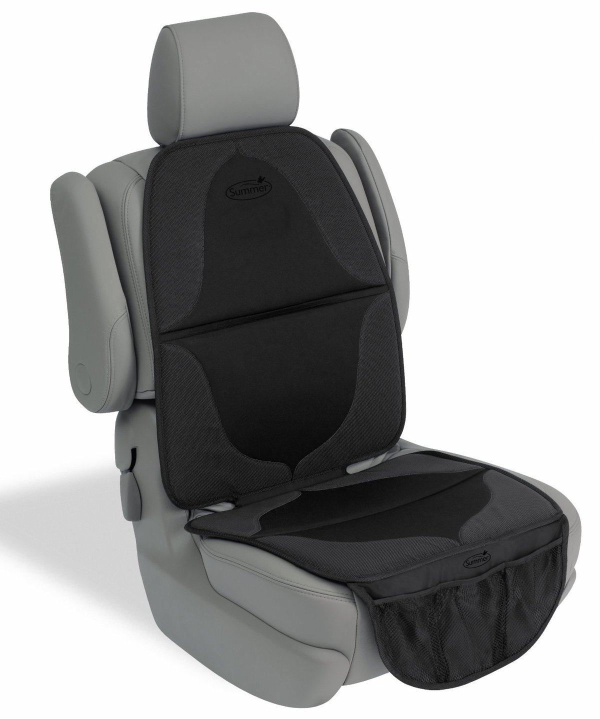 Summer Elite DuoMat 2-in-1 car seat protector with kick mat