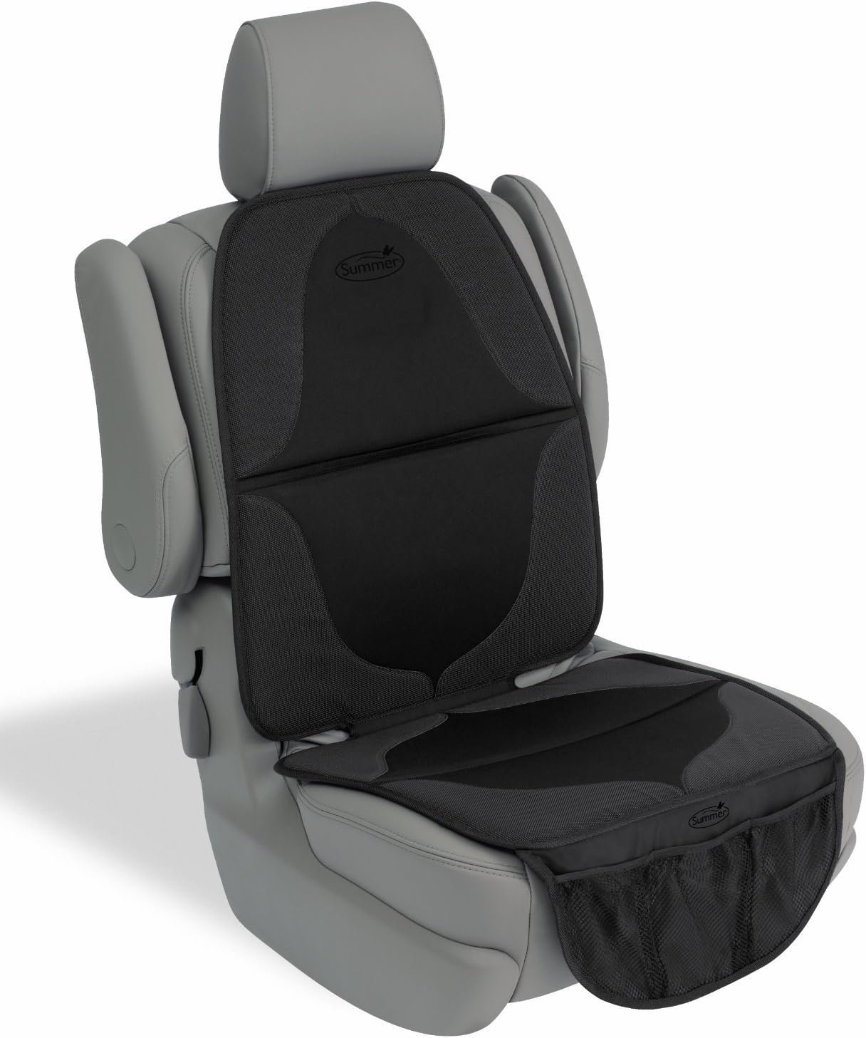 Summer Elite DuoMat 2-in-1 car seat protector with kick mat