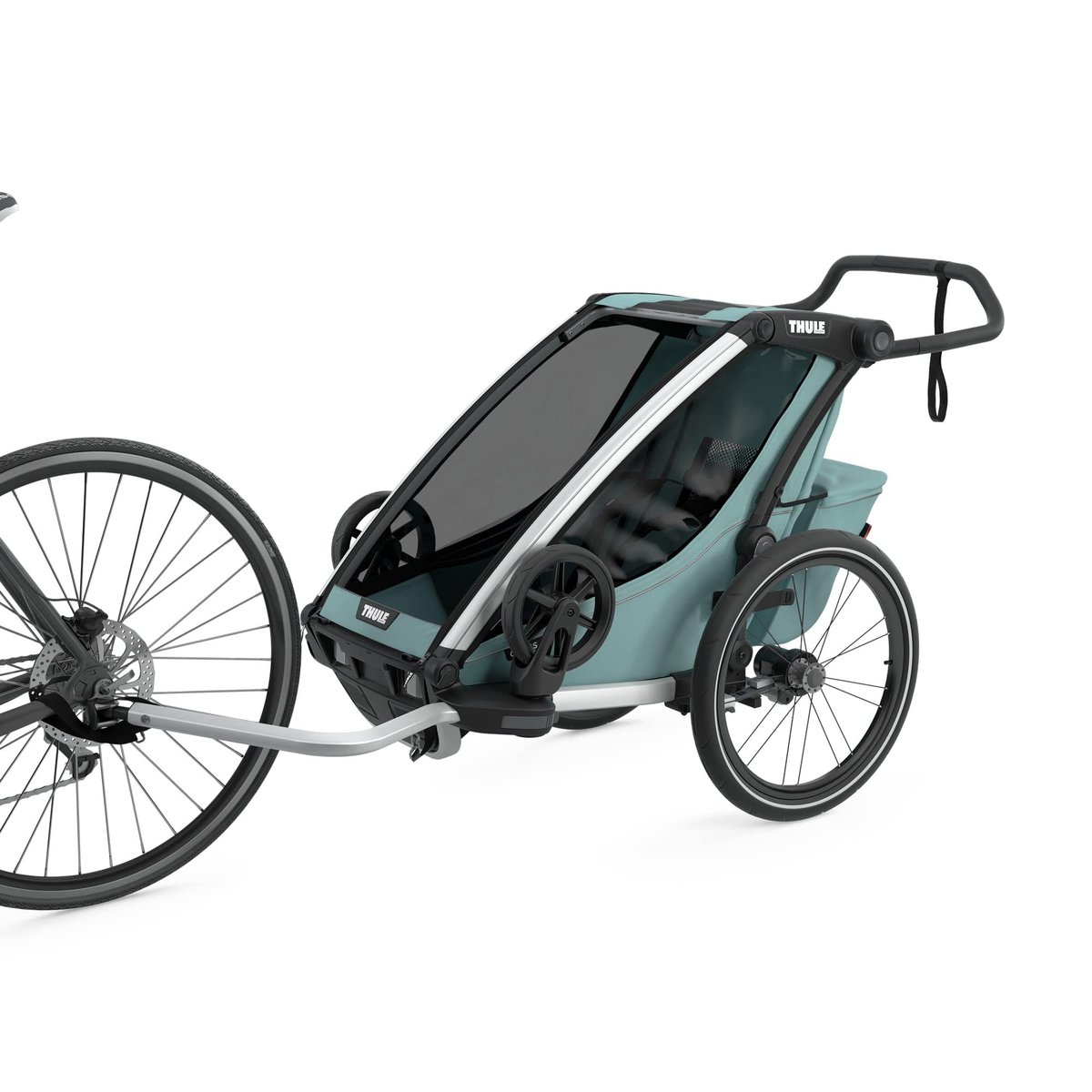Thule Chariot Cross 2 multisport double trailer in red