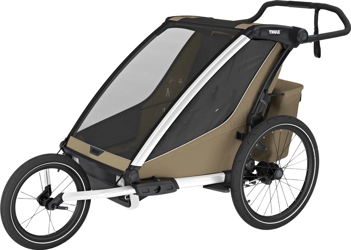 Thule Chariot Cross 2 multisport double trailer in red