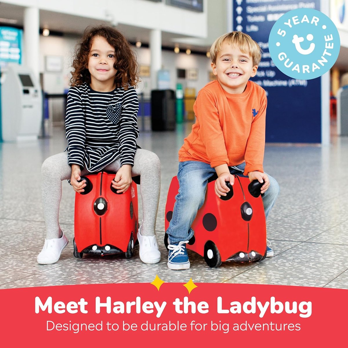Trunki kids ride-on suitcase