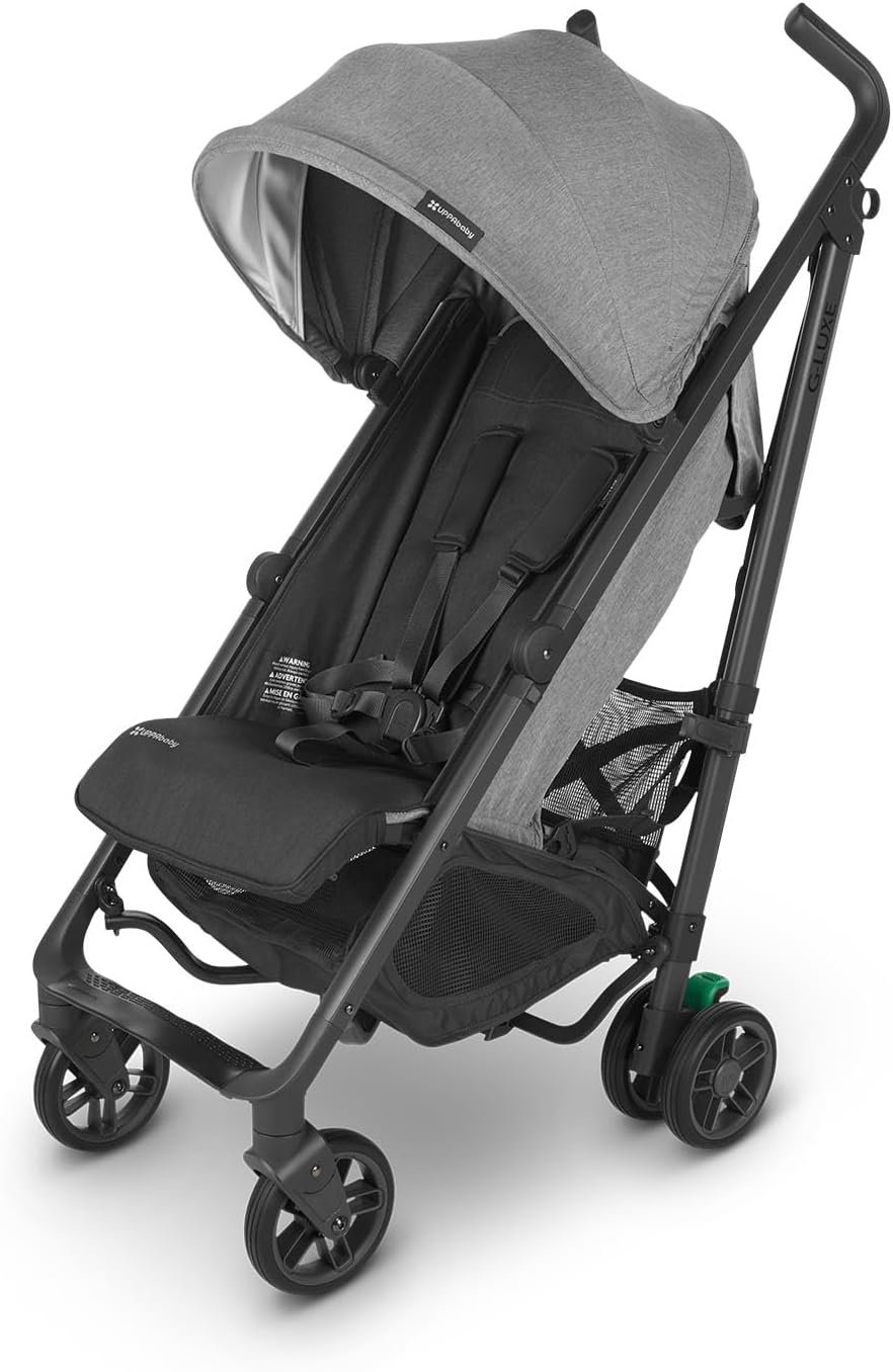UPPAbaby G-Luxe umbrella stroller in Jordan charcoal