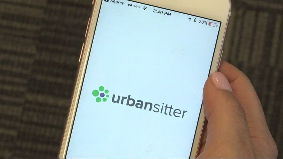 UrbanSitter mobile app for babysitting